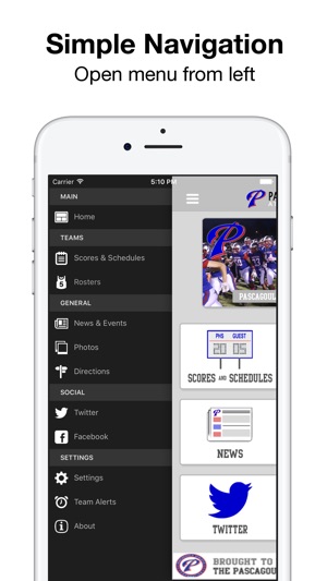 Pascagoula Athletics(圖3)-速報App