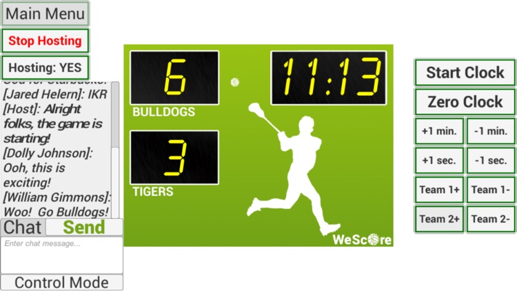 WeScore Scoreboard System