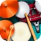 Real Drum Pads HD is a virtual drums for your iOS device