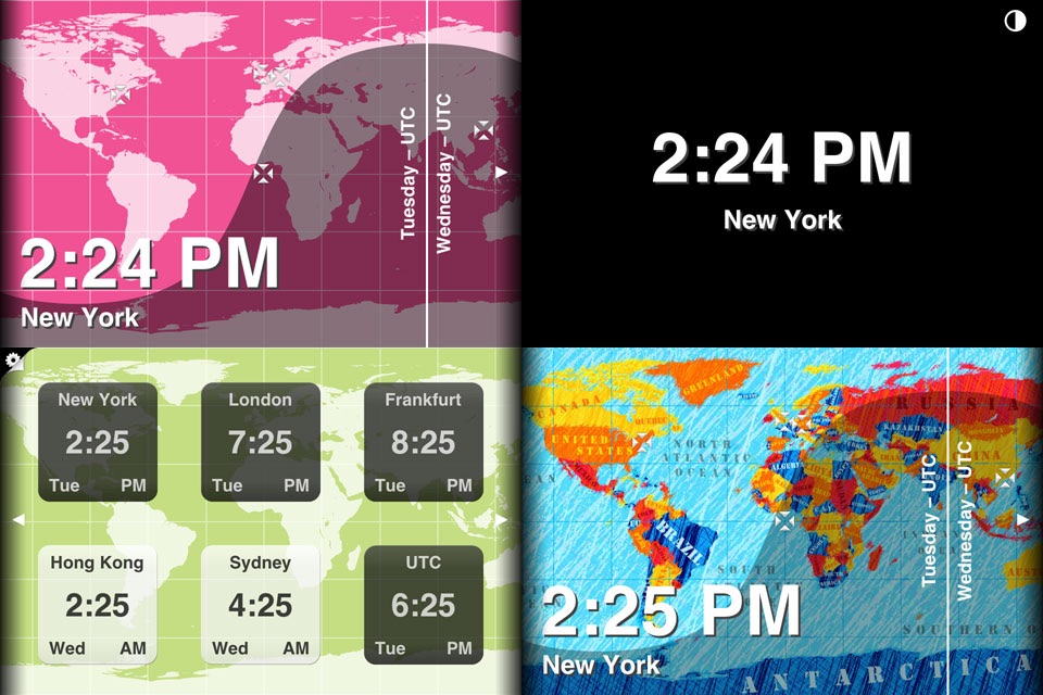 News Clocks screenshot 2