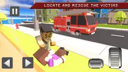 Game screenshot Block City Fire Truck Rescue mod apk