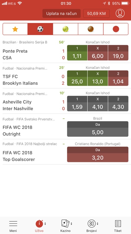 Meridianbet.BA screenshot-3