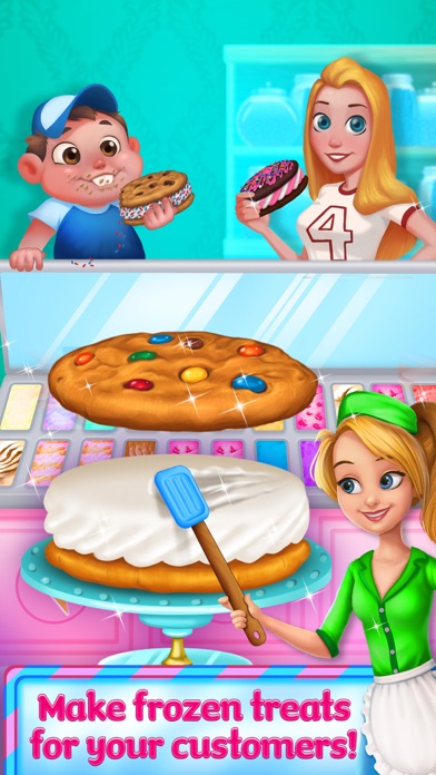Ice Cream Truck Girl - Frozen Sweets Maker Screenshot 2