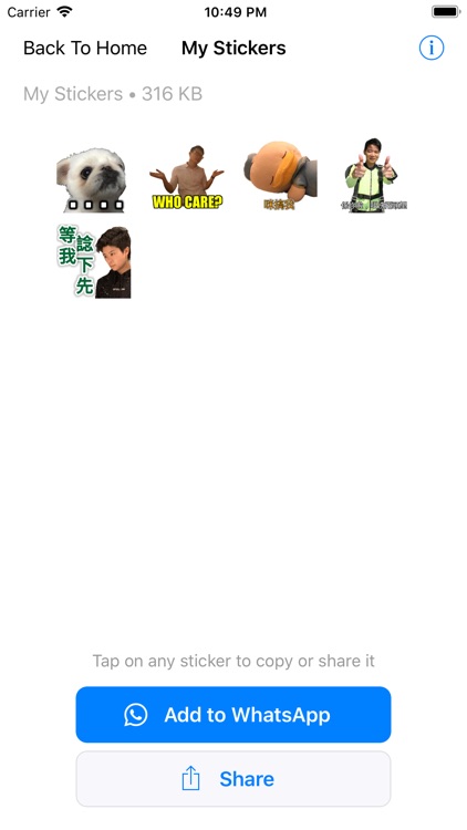 MyStickers screenshot-3