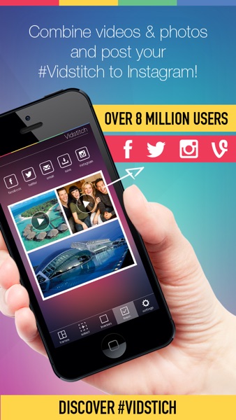 【图】Vidstitch Frames for Instagram(截图1) 【图】Vidstitch Frames for Instagram(截图1)
