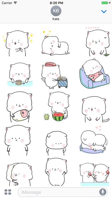 Kitty Stickers Animated screenshot 2