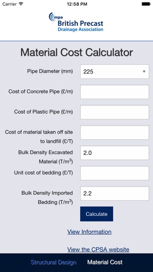 Concrete Pipe Calculator(圖2)-速報App