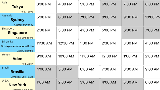 World Time Difference(圖2)-速報App