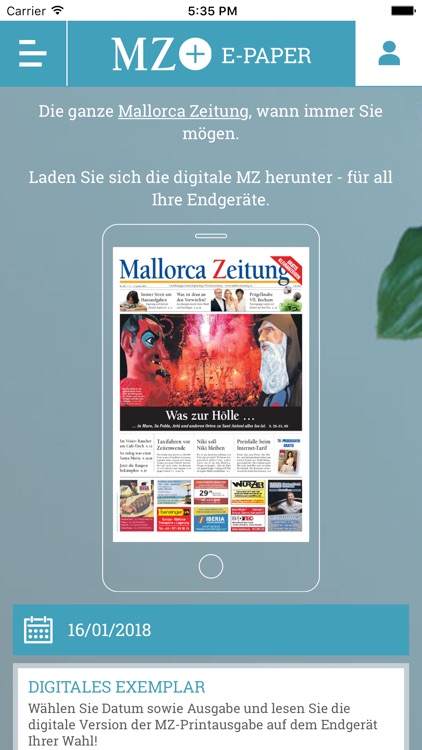 E-Paper Mallorca Zeitung