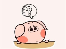 Laughing Pig Animated Stickers