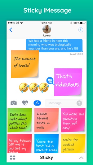 Sticky - Notes & Quotes Text Colorful Sticker Pack(圖2)-速報App