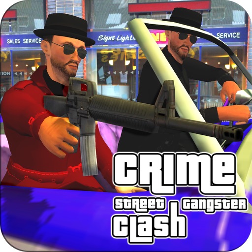 Crime Street Gangster Clash 3D icon