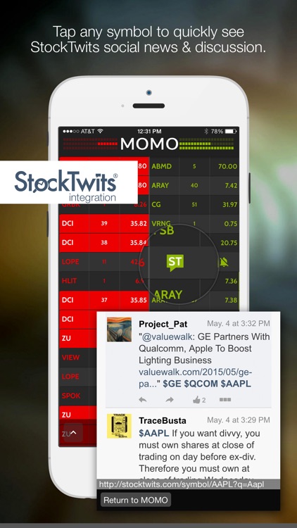 MOMO Stock Discovery & Alerts screenshot-3