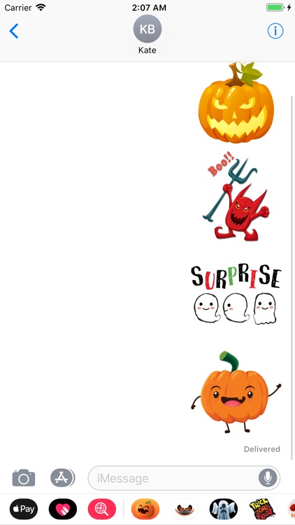 Happy Halloween Wizard Sticker