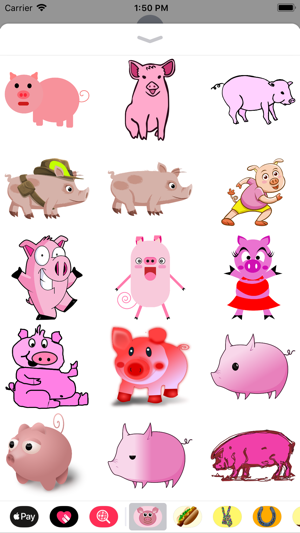 Pink Pig Sticker Pack(圖2)-速報App