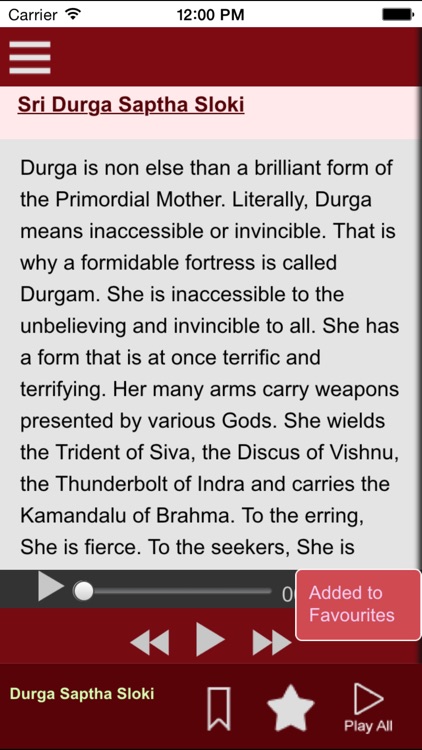Durga Saptha Sloki screenshot-3