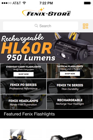 Fenix Store - LED Flashlights screenshot 2