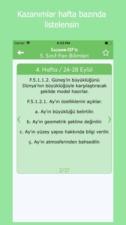 Kazanım Cepte