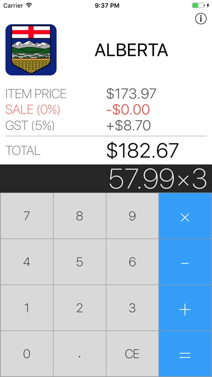 Sales Tax Calculator - Canada