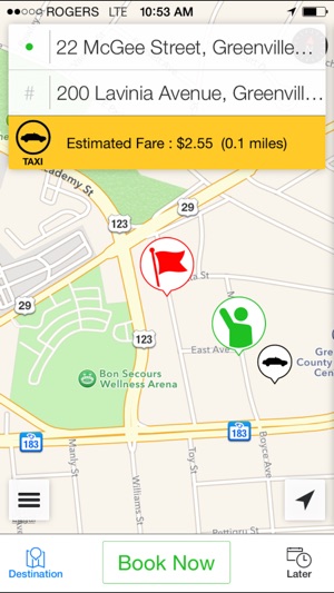 Yellow Cab of Greenville Inc.(圖4)-速報App