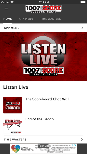 100.7 The Score Lubbock(圖3)-速報App