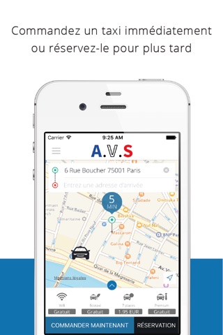 AVS TAXIS IDF screenshot 2