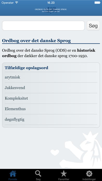 How to cancel & delete Ordbog over det danske Sprog from iphone & ipad 1