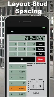 Skærmbillede 2 Calculadora de Construcción iphone