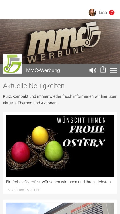 MMC-Werbung