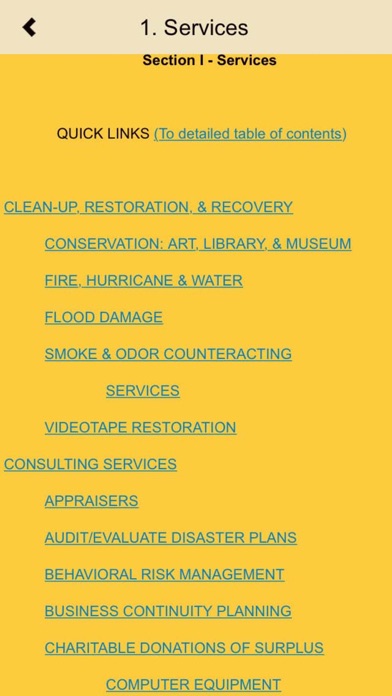 DISASTER RECOVERY DIRECTORY screenshot 2