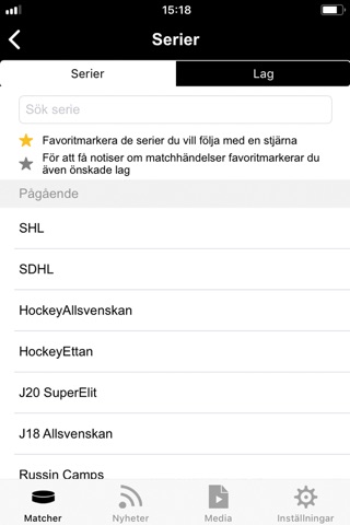Swehockey screenshot 4
