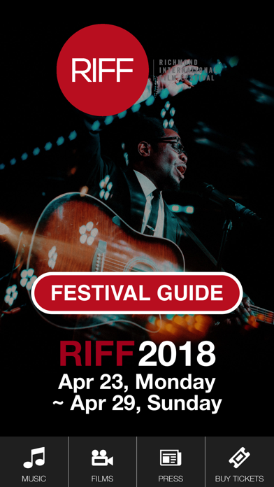 How to cancel & delete RIFF Film Music Festival from iphone & ipad 1