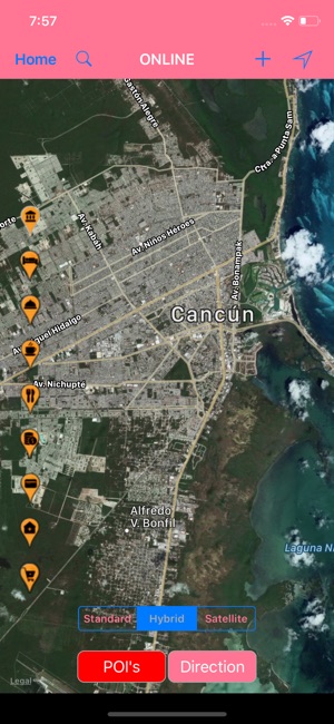 Cancun (Mexico) – Travel Map(圖5)-速報App