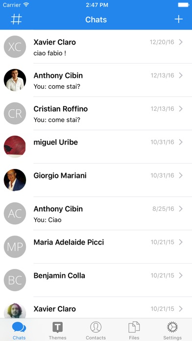 Theme Chat Messenger screenshot 2