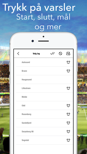 Fotball for Eliteserien Norge(圖4)-速報App