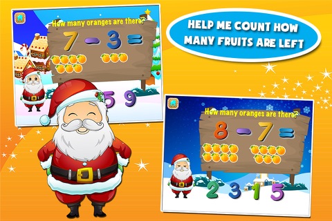 Santa Preschool Math Games screenshot 3