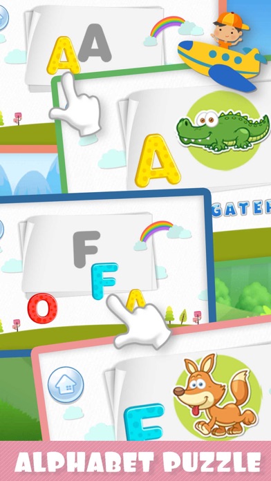 ABC Alphabet & Puzzle Learning screenshot 4