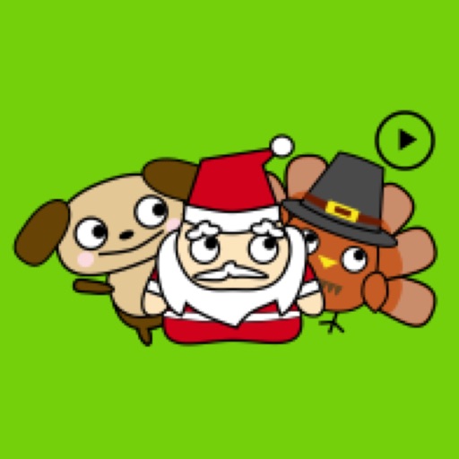 Animated Happy Holidays iOS App