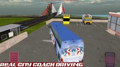 City Tour Coach Bus Driving screenshot 2