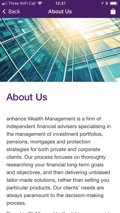 enhance Wealth Management