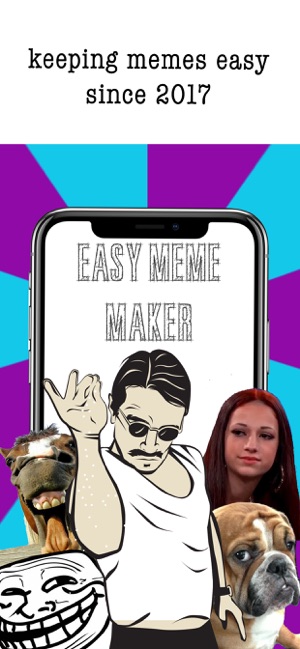 Easy Meme Maker- Funny Pics(圖1)-速報App