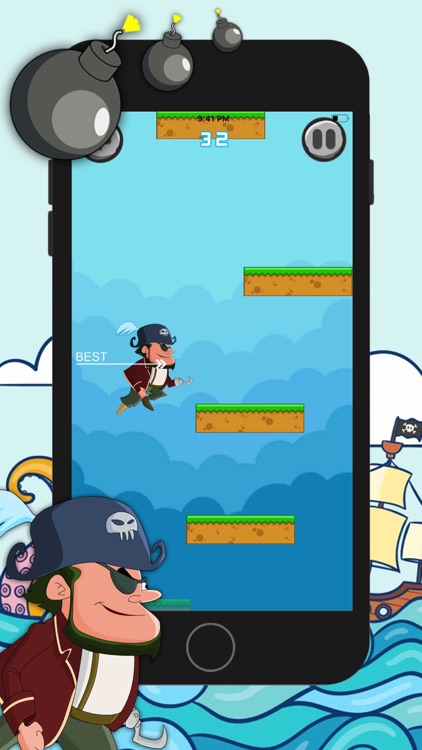 Pirate Tap Jump Adventure