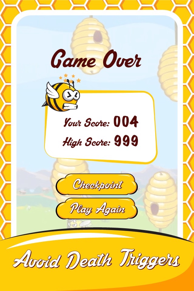 Flappy Flutter Bee screenshot 4