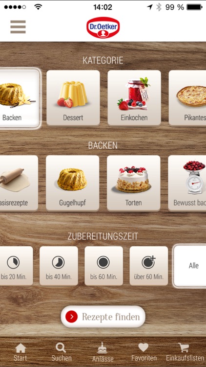 Rezeptideen von Dr. Oetker