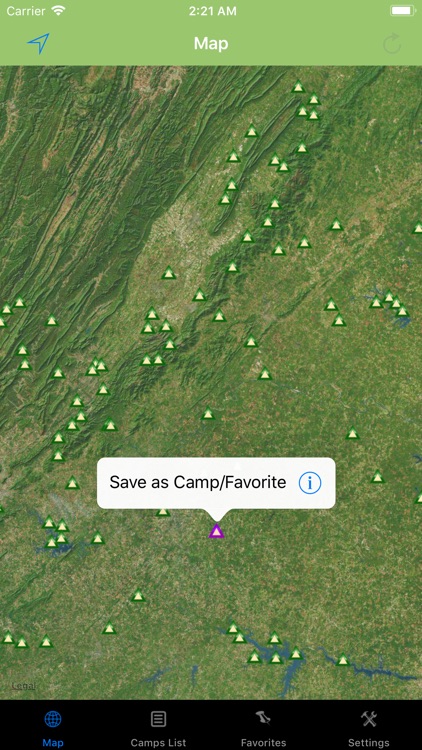 Virginia – Camping & RV spots screenshot-3