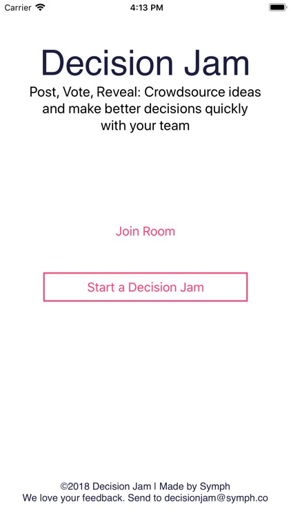 Decision Jam