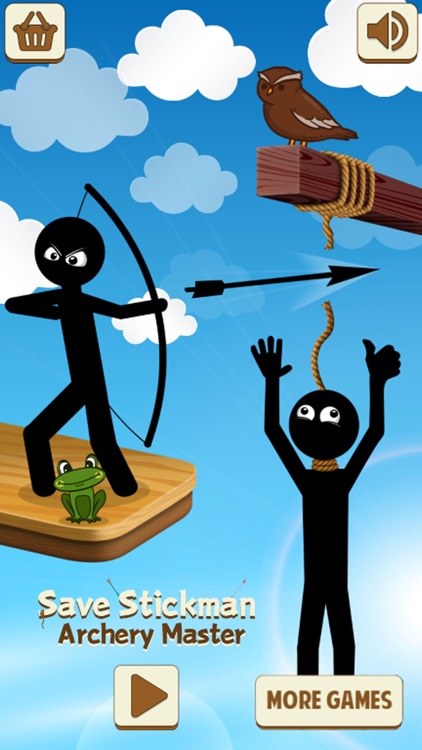 Save Stickman : Archery Master