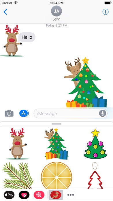 Christmas Stickers. screenshot 2