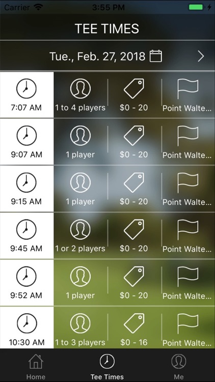 Point Walter Golf Tee Times