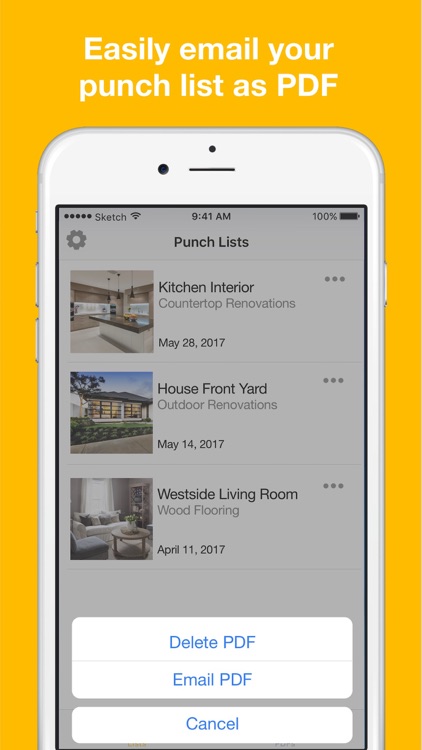PunchList - Make Simple Punchlists
